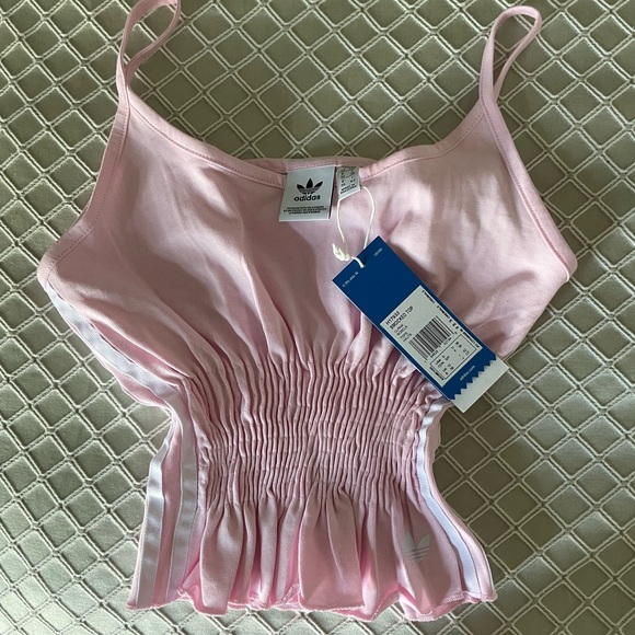 Adidas Brand New Smocked Tank Top - Picture 3 of 3